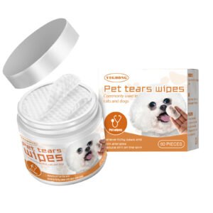 FurryHabit Pet Eye Cleaning Wipes – Tear Stain & Eye Dirt Removal Wipes for Dogs & Cats