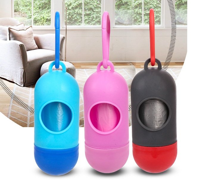 Furryhabit Leak-Proof Dog Poop Bags – Portable Pet Waste Cleanup Bags for Daily Walks - Image 3