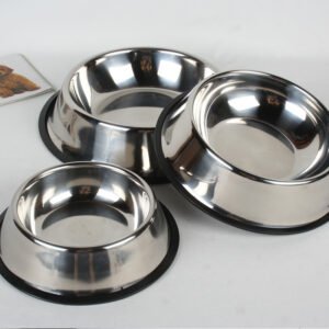 Furryhabit™ Classic Stainless Steel Pet Bowl