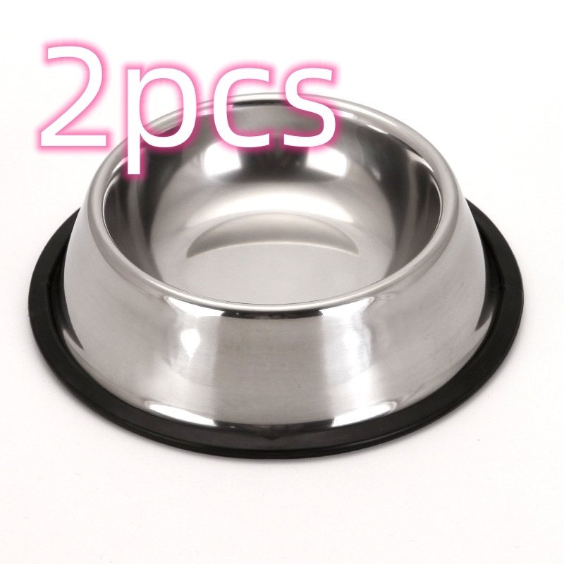 Furryhabit™ Classic Stainless Steel Pet Bowl - Image 2