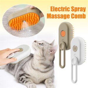 Furryhabit™ 3-in-1 Steam Grooming Brush