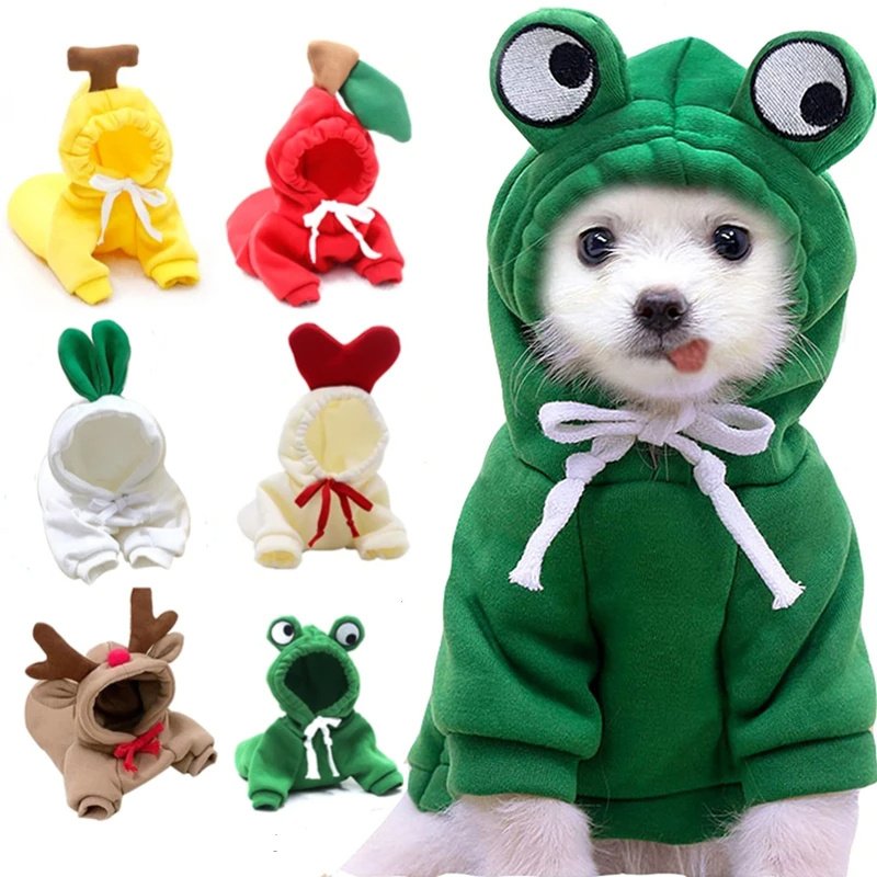 Furryhabit™ Fruit Fleece Hoodie for Small Dogs & Cats - Image 4