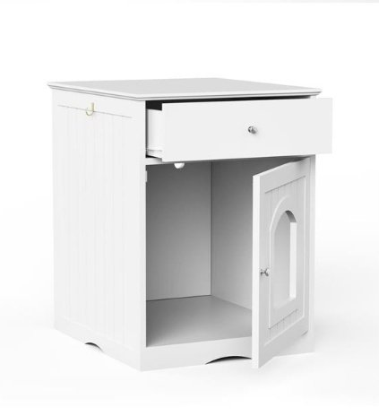 FurryHabit Wooden Indoor Pet House – Cozy Wooden Dog House for Small & Medium Dogs - Image 3