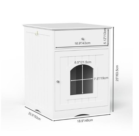 FurryHabit Wooden Indoor Pet House – Cozy Wooden Dog House for Small & Medium Dogs - Image 2